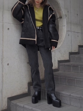 karenさん（レディース・156cm）の冬コーディネート