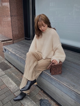 karenさん（レディース・156cm）の冬コーディネート