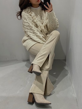 karenさん（レディース・156cm）の冬コーディネート