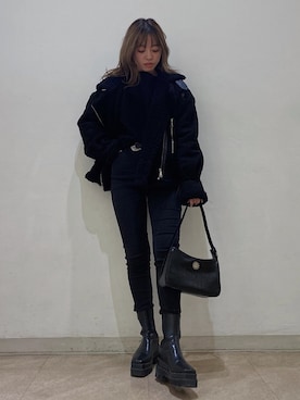 karenさん（レディース・156cm）の冬コーディネート