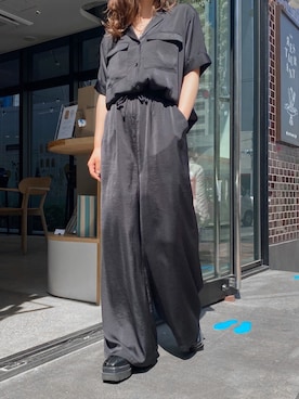 「EVRIS（エヴリス）のアイテム」を使った、karenさん（レディース・156cm）の春コーディネート