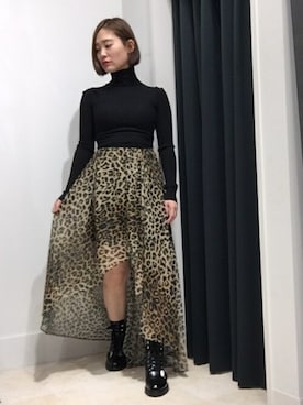 Micheleさん（レディース・155cm）の秋コーディネート