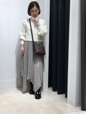 Micheleさん（レディース・155cm）の秋コーディネート