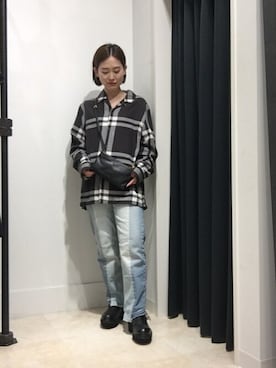 Micheleさん（レディース・155cm）の秋コーディネート