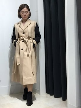 トレンチコートを使った「3way」の人気ファッションコーディネート - WEAR