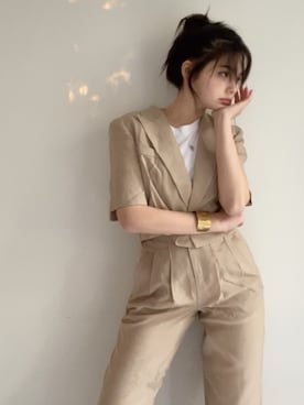 「FRESHY（フレッシー）のアイテム」を使った、FRESHYさん（レディース・165cm）の夏コーディネート