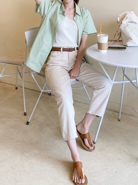 「FRESHY（フレッシー）のアイテム」を使った、FRESHYさん（レディース・165cm）の夏コーディネート