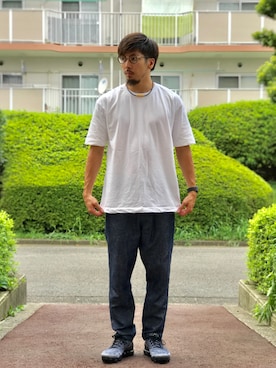 「CIAOPANIC TYPY（チャオパニックティピー）のアイテム（パンツ）」を使った、N i s s yさん（メンズ・172cm）の夏コーディネート