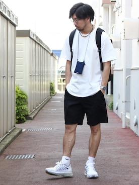 「ADEXE（アデクス）のアイテム」を使った、N i s s yさん（メンズ・172cm）の春コーディネート