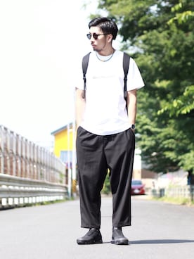「アイテム（腕時計、ブルー系）」を使った、N i s s yさん（メンズ・172cm）の春コーディネート