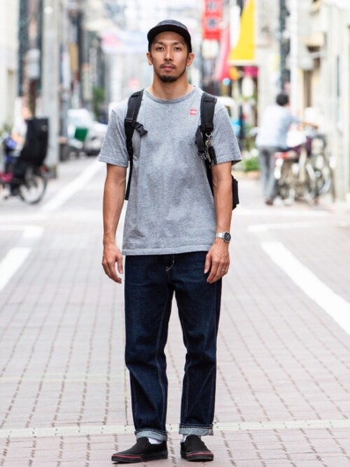 N I S S Y The North Faceのtシャツ カットソーを使ったコーディネート Wear