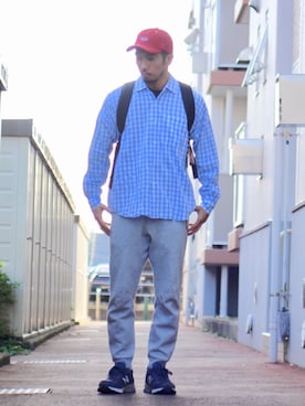 「UNITED ARROWS（ユナイテッドアローズ）のアイテム」を使った、N i s s yさん（メンズ・172cm）の秋コーディネート