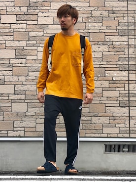 「STARTER BLACK LABEL(スターターブラックレーベル)のアイテム(バッグ)」を使った、N i s s yさん(メンズ・172cm)の秋コーディネート