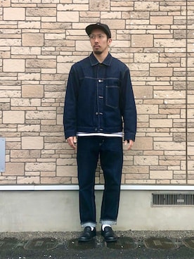 「HARE（ハレ）のアイテム（スリッポン）」を使った、N i s s yさん（メンズ・172cm）の春コーディネート