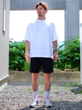「ROKX（ロックス）のアイテム（パンツ）」を使った、N i s s yさん（メンズ・172cm）の夏コーディネート