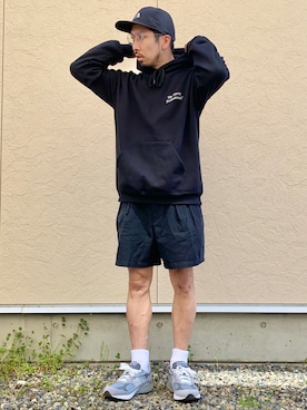 「BEAMS（ビームス）のアイテム（パンツ）」を使った、N i s s yさん（メンズ・172cm）の春コーディネート