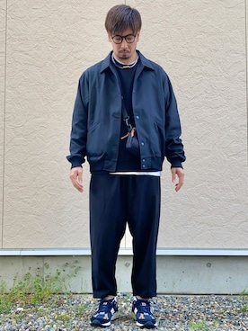 「アイテム（ブルゾン）」を使った、N i s s yさん（メンズ・172cm・30代）の春コーディネート