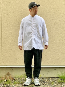 「アイテム（キャップ）」を使った、N i s s yさん（メンズ・172cm・30代）の春コーディネート