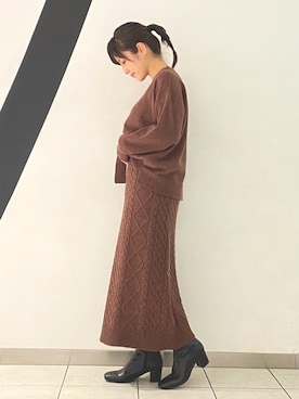 「pou dou dou」｜yoshidaさん（レディース・153cm）の秋コーディネート