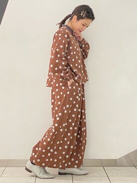 yoshidaさん（レディース・153cm）の冬コーディネート