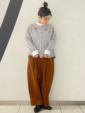 yoshidaさん（レディース・153cm）の冬コーディネート