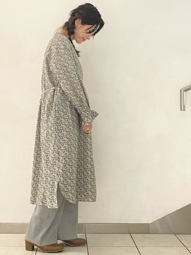 「POU DOU DOU（プードゥドゥ）のアイテム」を使った、yoshidaさん（レディース・153cm）の冬コーディネート