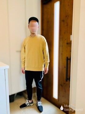 「improves（インプローブス）のアイテム（スウェット）」を使った、oreyjさん（メンズ・179cm）の春コーディネート