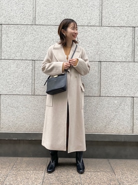 nishiさん（レディース・155cm）の冬コーディネート