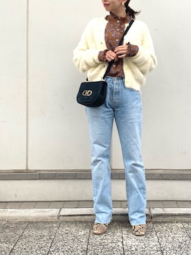 nishiさん（レディース・155cm）の冬コーディネート