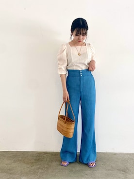 nishiさん（レディース・155cm）の春コーディネート