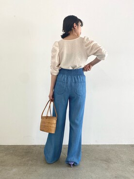 nishiさん（レディース・155cm）の春コーディネート