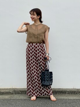 nishiさん（レディース・155cm）の春コーディネート