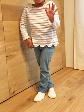 remakyoさん（キッズ・110cm）の春コーディネート