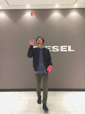 ふっせ55さん（メンズ・170cm）の秋コーディネート