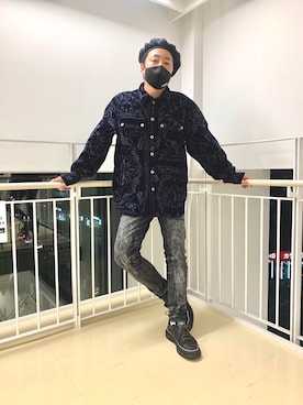 「diesel denim」｜ふっせ55さん（メンズ・170cm）の秋コーディネート