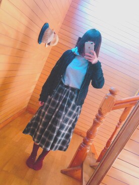 𝚖𝚒𝚣𝚞𝚙𝚘𝚗𖥧𖠰さん（レディース・157cm）の秋コーディネート