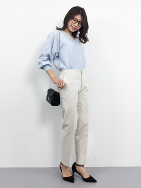 吉岡由梨子さん（レディース・158cm）の冬コーディネート