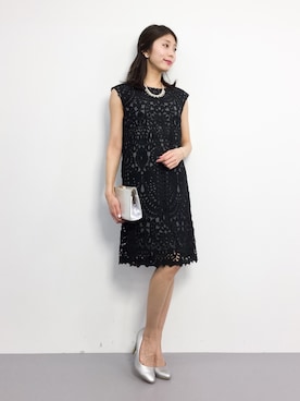 Grace Continental グレースコンチネンタル の ケミカルレースワンピース ワンピース Wear