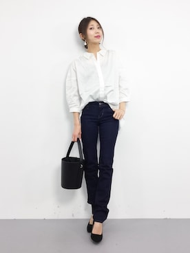 吉岡由梨子さん（レディース・158cm）の春コーディネート