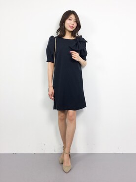 吉岡由梨子さん（レディース・158cm）の春コーディネート
