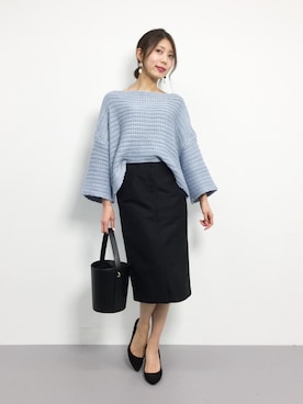 吉岡由梨子さん（レディース・158cm）の春コーディネート