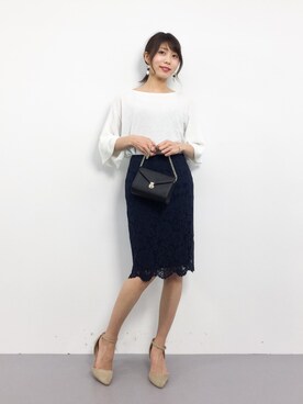 吉岡由梨子さん（レディース・158cm）の春コーディネート
