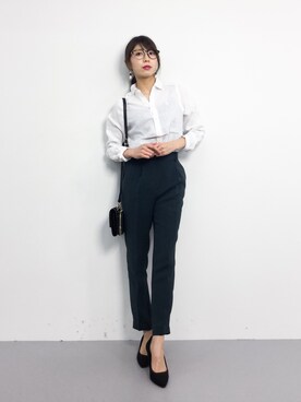 吉岡由梨子さん(レディース・158cm)の春コーディネート