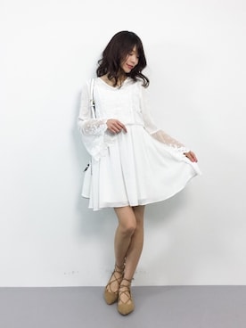 吉岡由梨子さん(レディース・158cm)の春コーディネート