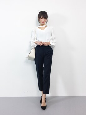 吉岡由梨子さん（レディース・158cm）の春コーディネート