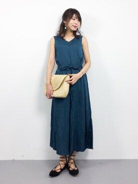 吉岡由梨子さん（レディース・158cm）の春コーディネート