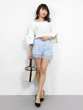 吉岡由梨子さん（レディース・158cm）の春コーディネート