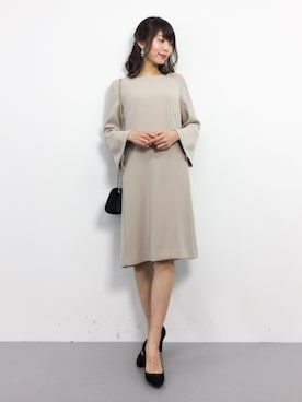 吉岡由梨子さん（レディース・158cm）の春コーディネート