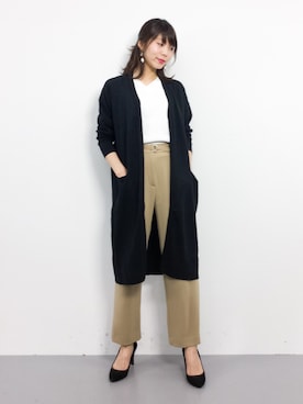 吉岡由梨子さん（レディース・158cm）の春コーディネート