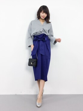 吉岡由梨子さん（レディース・158cm）の春コーディネート